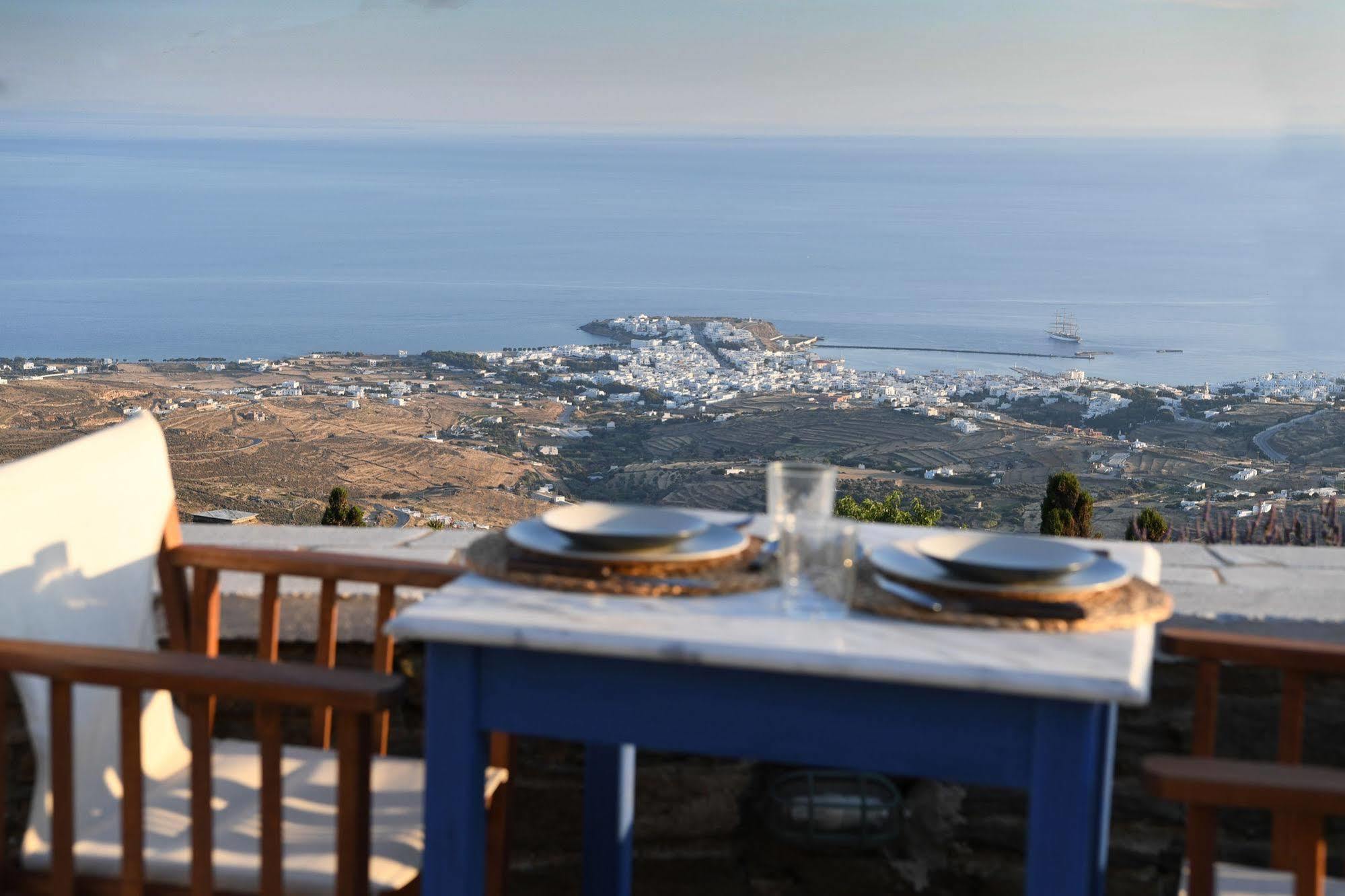 Tinos Sky View Villa Arnados Exterior foto